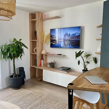 Perle Rare - Cosy Duplex Proche Canal St.martin Apartamento *